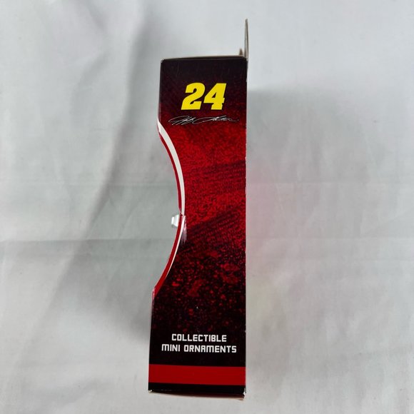 Nascar #24 Jeff Gordon Helmet Hood Tire Mini Christmas Ornament 6 Pc Set 2007 - Picture 6 of 10